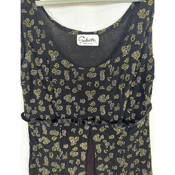 Vintage Floral Mini Dress - Picture 4 of 4